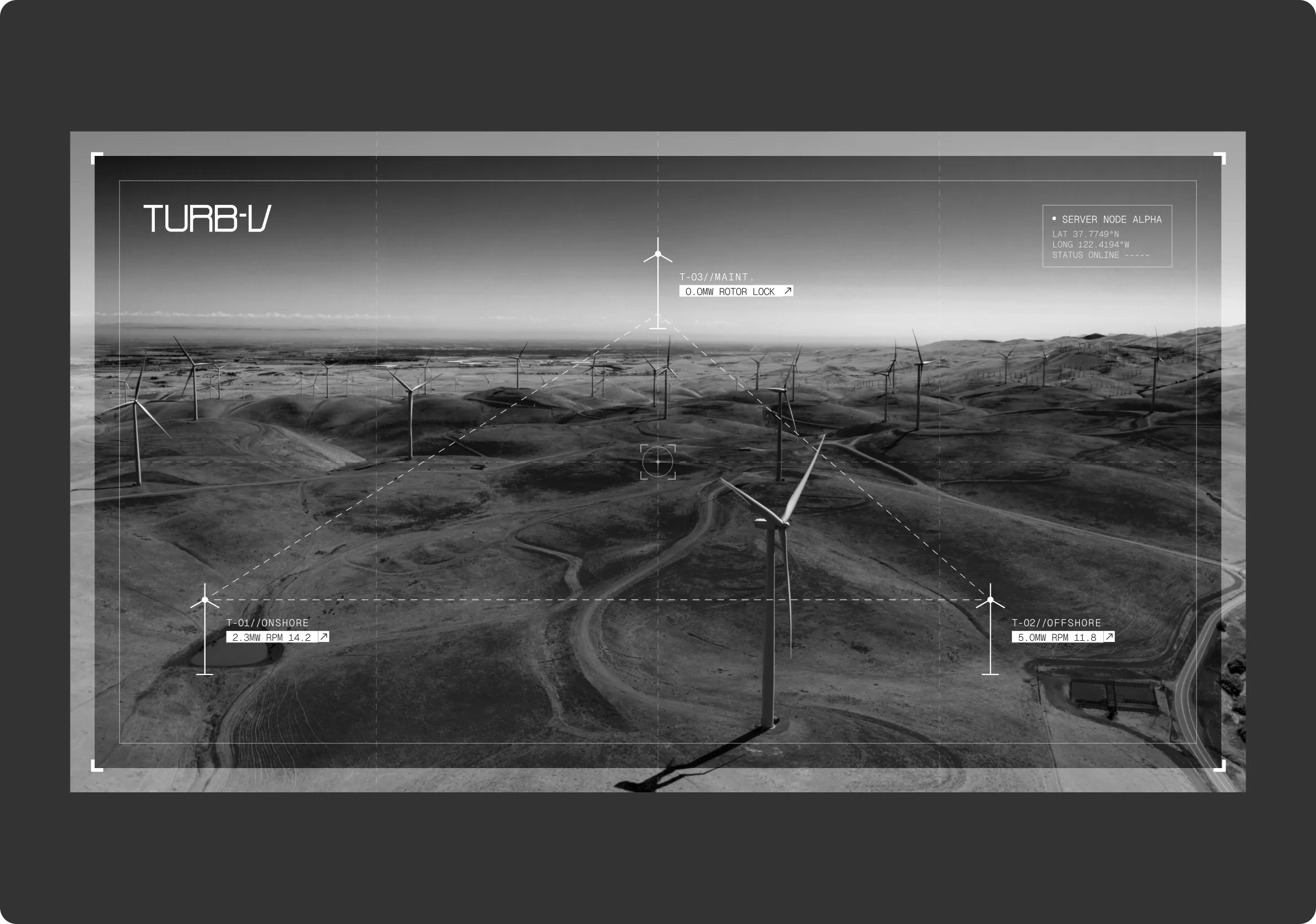 TURB-V Wind Farm Monitoring Interface